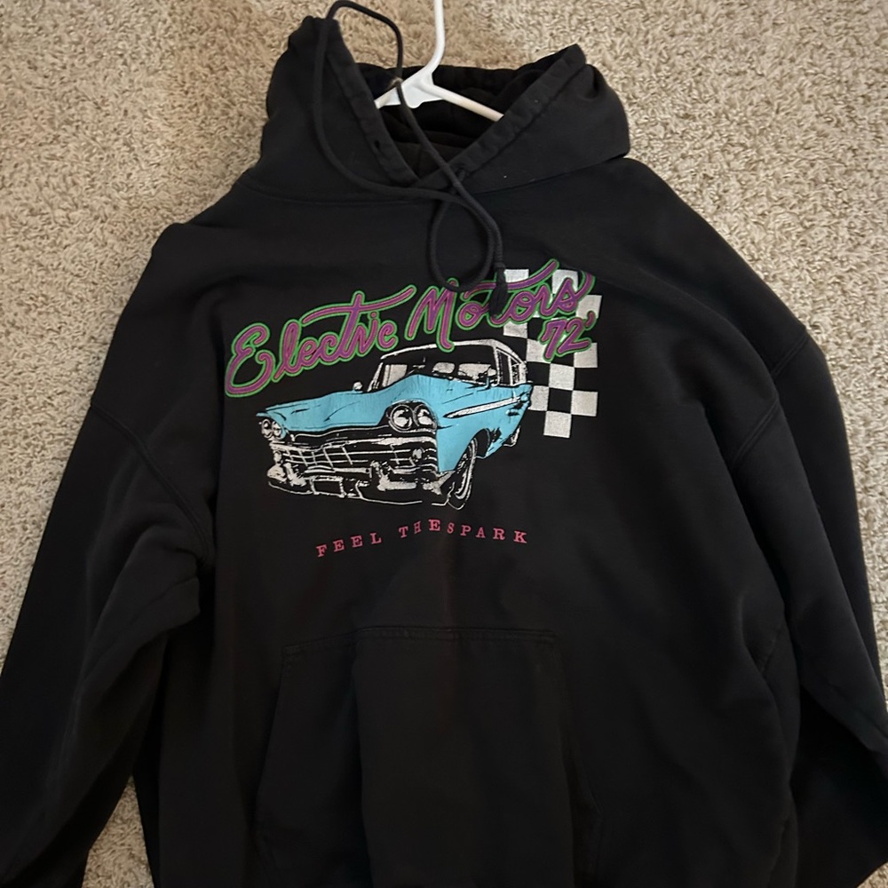 Brandy Electric motors hoodie L